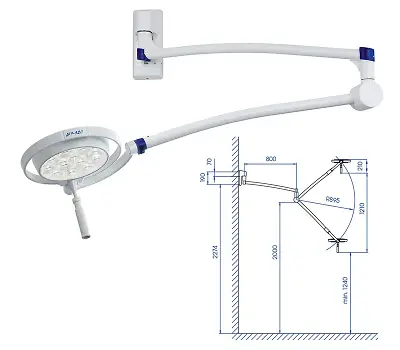 Wandmodell Dr. Mach LED 120