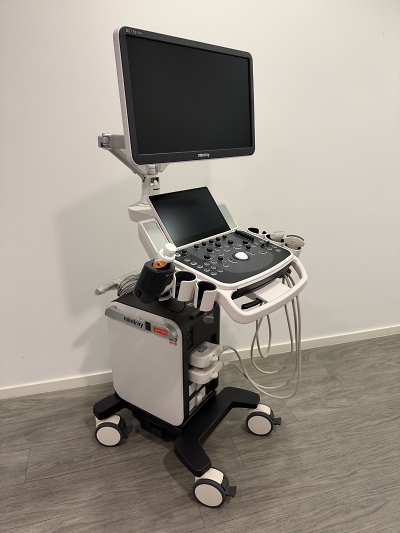 Mindray DC70 Gebrauchtger&auml;t Seitansicht